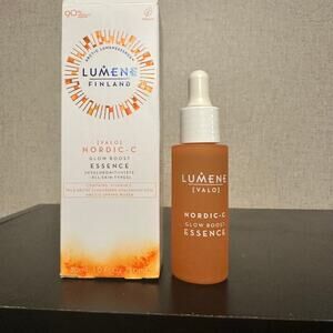Lumene Nordic C Glow Boost Essence Vitamin C Serum face moisturizer 30ml New Box